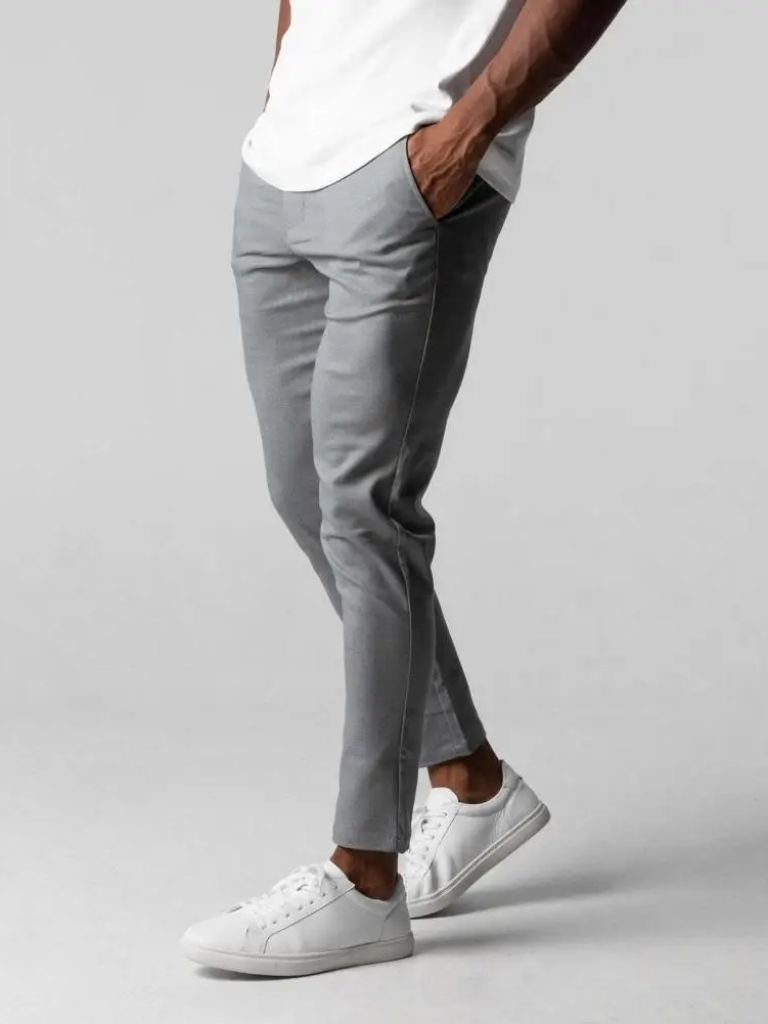 Stretchy Slim Trousers - Brooksfor