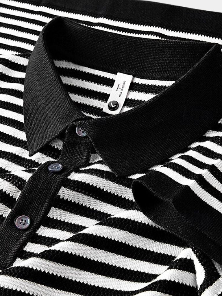 Stripe Class Polo - Brooksfor