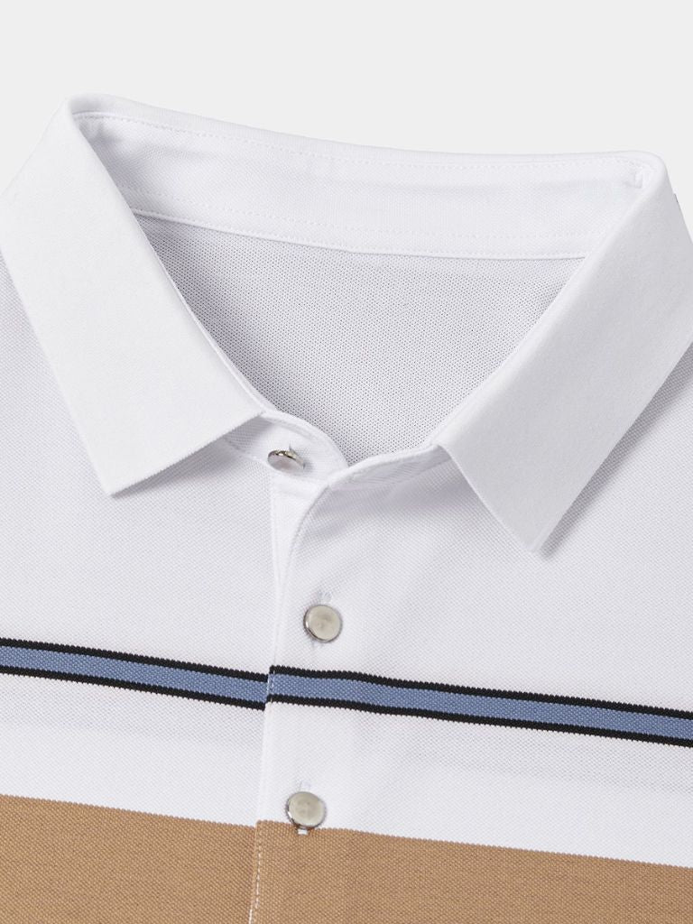 Sunset Stripe Polo - Brooksfor