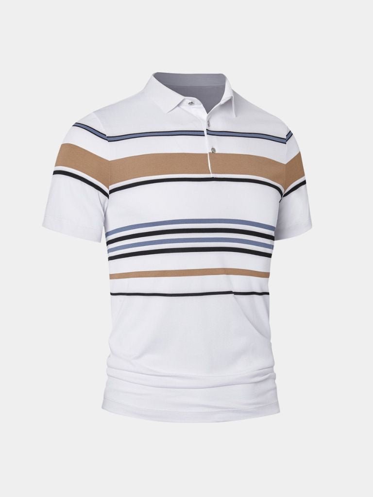 Sunset Stripe Polo - Brooksfor