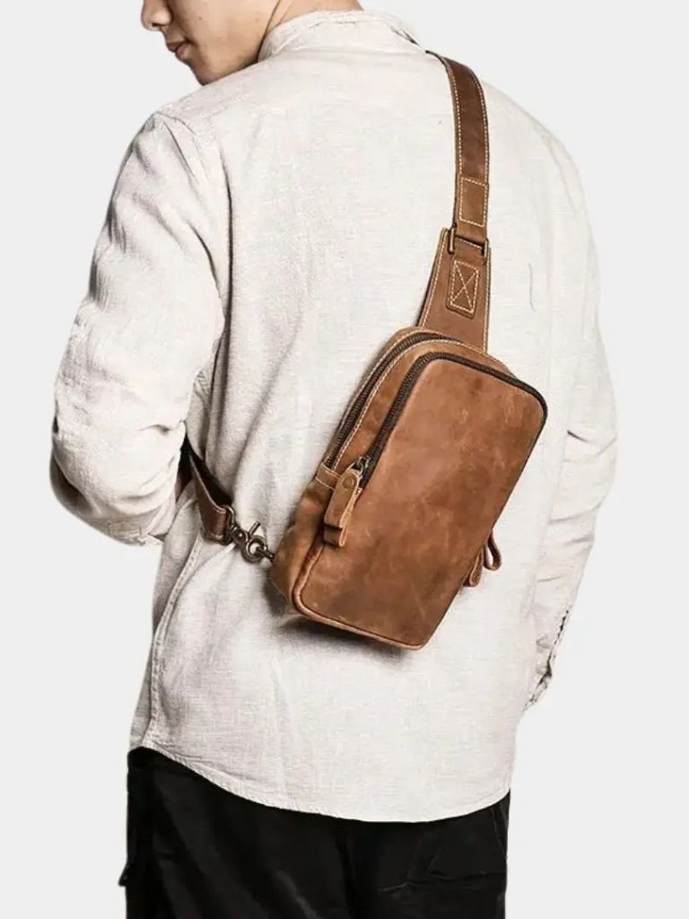 The Vanguard Leather Bag - Brooksfor
