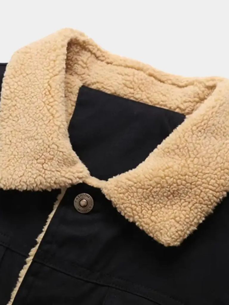 Vintage Fleece Bomber Jacket - Brooksfor