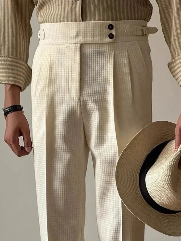 Vintage Old Money Trousers - Brooksfor