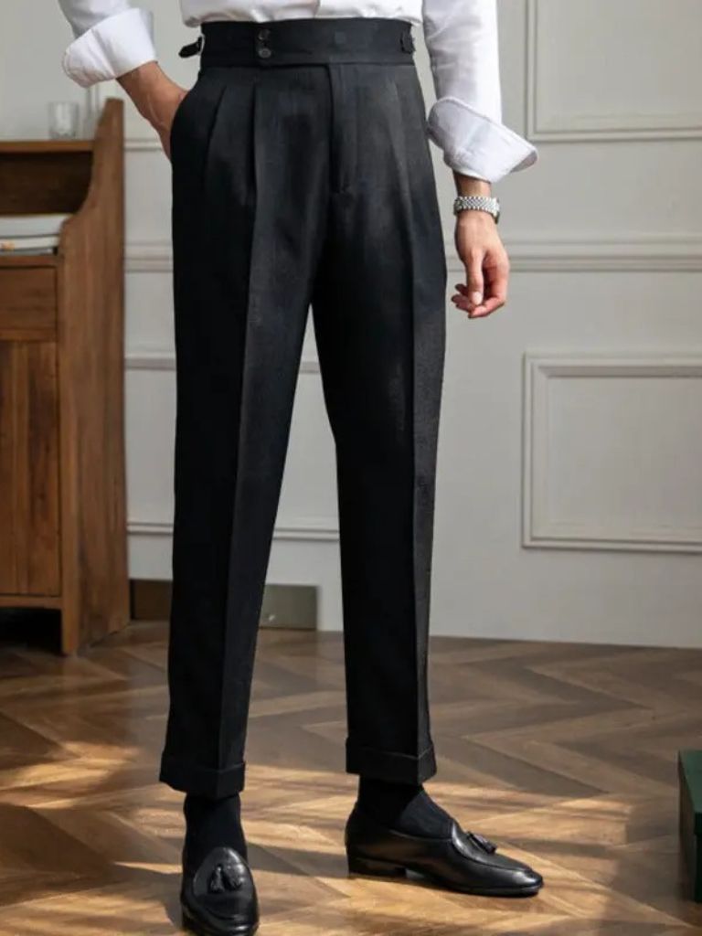 Vintage Old Money Trousers - Brooksfor